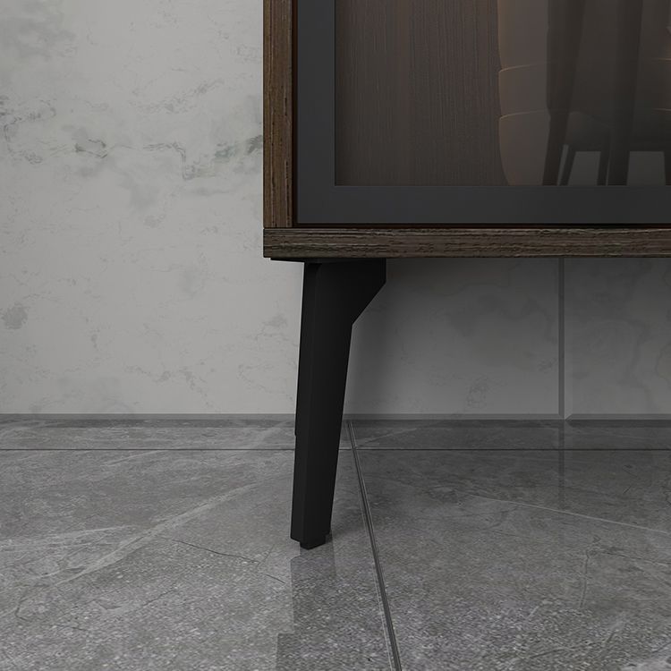 Scheda laterale in stile moderno con cassetti e sideboard di archiviazione per sala da pranzo