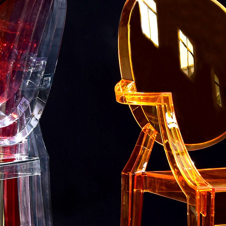 Scandinavian Plastic Dining Arm Chair Open Back Side Chair for Home Use Clearhalo ' kitchen&dining_furn' 'Dining Chairs' 'Dining Tables & Seating' 'dining_chair' 'furn' 'furn_dining_chair' 'Furniture' 'furniture_dining_chair' 'Kitchen & Dining Furniture' 'kitchen' 1200x1200_4448730e-e7f8-4b21-b9b8-8ba3ee8201b8