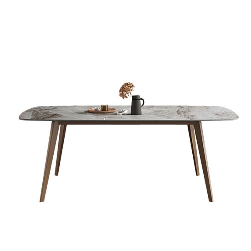 Glam 1/2/5/7 Pieces Dinette Set with Sintered Stone Top Rectangle Dining Table Set Clearhalo 'Dining Room Sets' 'Dining Tables & Seating' 'dining_room_set' 'furn' 'furn_dining_room_set' 'Furniture' 'furniture_dining_room_set' 'Kitchen & Dining Furniture' 1200x1200_444cbd25-9bfe-4662-b6d7-d567737f8dde