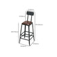 Contemporary Solid Wood Bar Set 1/2/4 Pieces Rectangle Pub Dining Set for Indoor Clearhalo 'Bar Furniture' 'furn' 'furn_home_bar_bar_sets' 'Furniture' 'Home Bars & Bar Sets' 'home_bar_bar_sets' 'Kitchen & Dining Furniture' 1200x1200_444eb5d6-21f1-4352-b4c1-b1e35d3f10ef