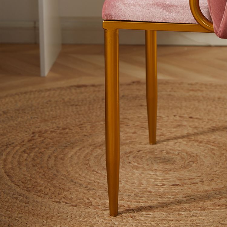 Scandinavian Armless Solid Back Chair Upholstered Side Chairs Clearhalo 'Dining Chairs' 'Dining Tables & Seating' 'dining_chair' 'furn' 'furn_dining_chair' 'Furniture' 'furniture_dining_chair' 'Kitchen & Dining Furniture' 1200x1200_4453545f-3ede-4ca4-b158-fae36fc955ce