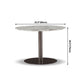 Metal Traditional Luxury Round Dining Table Marble Indoor Table Top with Pedestal Base Clearhalo ' dining_table' 'Dining Tables & Seating' 'Dining Tables' 'furn' 'furn_dining_table' 'Furniture' 'furniture_dining_table' 'Kitchen & Dining Furniture' 'kitchen&dining_furn' 'kitchen' 'kitchen_dining_table' 1200x1200_44545b0e-b0ed-4c3a-b6e4-a9f97de6e423