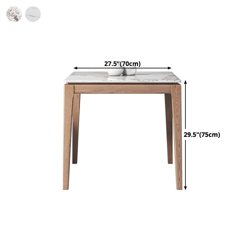 Industrial Style Square Dining Table Stone 4 Legs Dining Site Table for Dining Room Clearhalo ' dining_table' 'Dining Tables & Seating' 'Dining Tables' 'furn' 'furn_dining_table' 'Furniture' 'furniture_dining_table' 'Kitchen & Dining Furniture' 'kitchen&dining_furn' 'kitchen' 'kitchen_dining_table' 1200x1200_4457ceaf-f991-4b98-82da-c4df06f188da