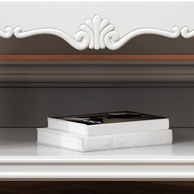 Table de nuit en bois massif de 24,41 "Table