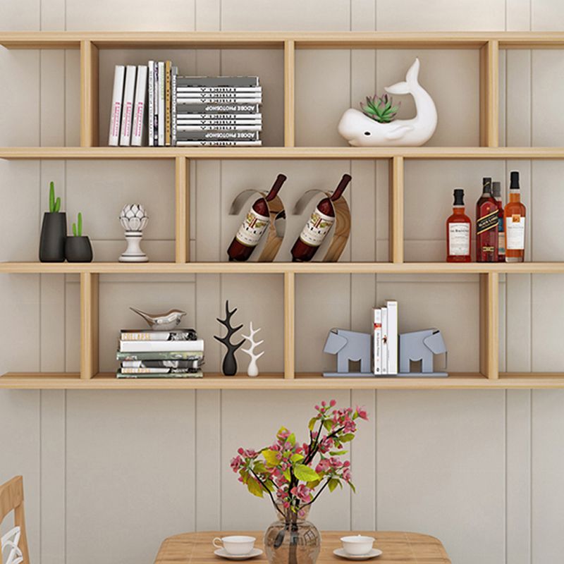 Moderne, wildgebaute Weinflasche Rack hergestellt Holzflaschenregal