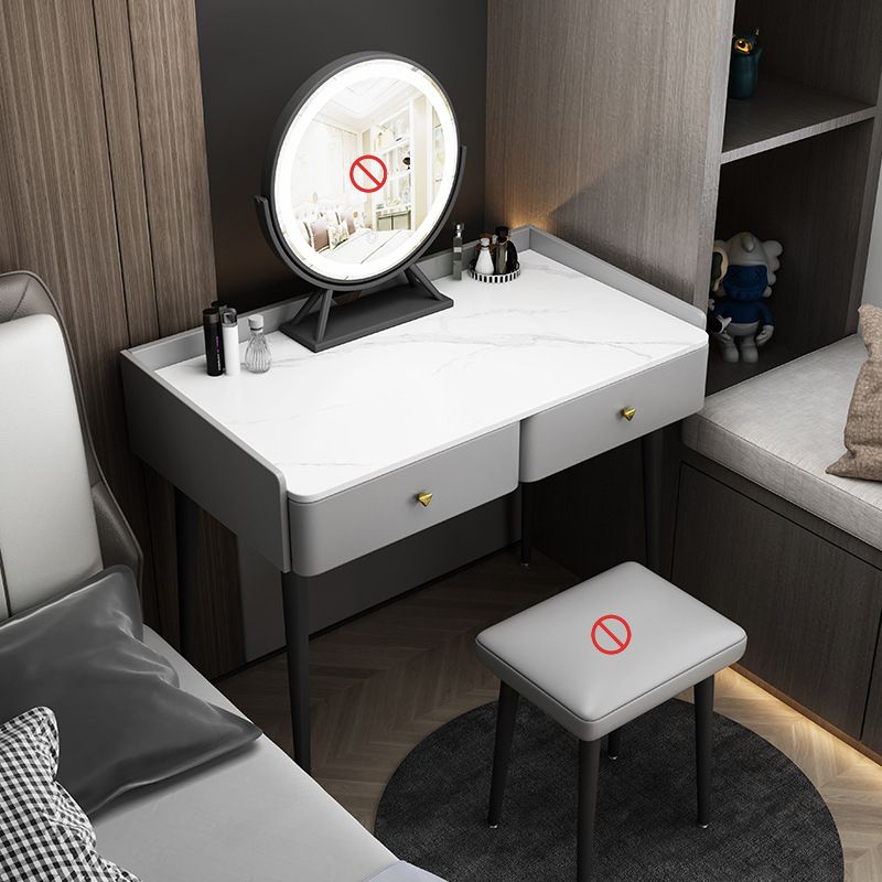 17.72 "brede kleedtafel eigentijdse stenen topkapida met lade