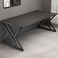Rectangular Stone Top Writing Desk Modern Style Metal Legs Desk for Office Clearhalo 'furn' 'furn_office_desk' 'Furniture' 'Office Desks' 'Office Furniture' 'office_desk' 1200x1200_4463d454-8acd-46bf-9430-aa7fa9196f4f