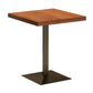 Industrial Style Solid Wood Dining Table Brown square Pedestal Table for Dinning Room Clearhalo ' dining_table' 'Dining Tables & Seating' 'Dining Tables' 'furn' 'furn_dining_table' 'Furniture' 'furniture_dining_table' 'Kitchen & Dining Furniture' 'kitchen&dining_furn' 'kitchen' 'kitchen_dining_table' 1200x1200_4463f475-ee37-47e8-90bb-38c85aa4fd71