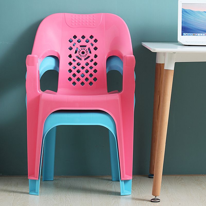 Modern Plastic Dining Arm Chairs Indoor Stackable Home Dining Armchair Clearhalo ' kitchen&dining_furn' 'Dining Chairs' 'Dining Tables & Seating' 'dining_chair' 'furn' 'furn_dining_chair' 'Furniture' 'furniture_dining_chair' 'Kitchen & Dining Furniture' 'kitchen' 1200x1200_4464a25b-4d16-4db6-b666-20e217ea0e90