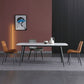 Contemporary Sintered Stone Top Standard Dining Table Rectangle Dining Table for Kitchen Clearhalo ' dining_table' 'Dining Tables & Seating' 'Dining Tables' 'furn' 'furn_dining_table' 'Furniture' 'furniture_dining_table' 'Kitchen & Dining Furniture' 'kitchen&dining_furn' 'kitchen' 'kitchen_dining_table' 1200x1200_4468b80f-efa1-4590-aeaf-4c3991fd6ff7