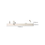 Consola de medios de televisión de almacenamiento de madera de madera de ingeniería contemporánea de ingeniería