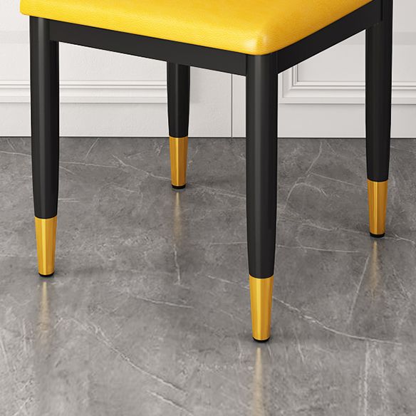 Nordic Style Dining Side Chairs Armless Chairs for Kitchen with Metal Legs (Set of 2) Clearhalo ' kitchen&dining_furn' 'Dining Chairs' 'Dining Tables & Seating' 'dining_chair' 'furn' 'furn_dining_chair' 'Furniture' 'furniture_dining_chair' 'Kitchen & Dining Furniture' 'kitchen' 1200x1200_4468f59c-ad2e-4cfc-ae01-528b12c02051