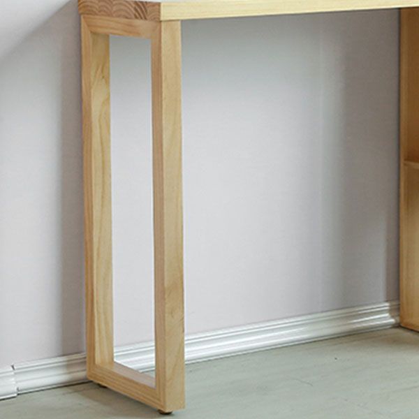 Massivholzstangen -Tisch -Set 1/2/3 Stücke Rechteckiger Stangenhocker und Tischsatz