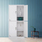 Contemporary Style Home Wardrobe Steel Wardrobe Closet with Doors