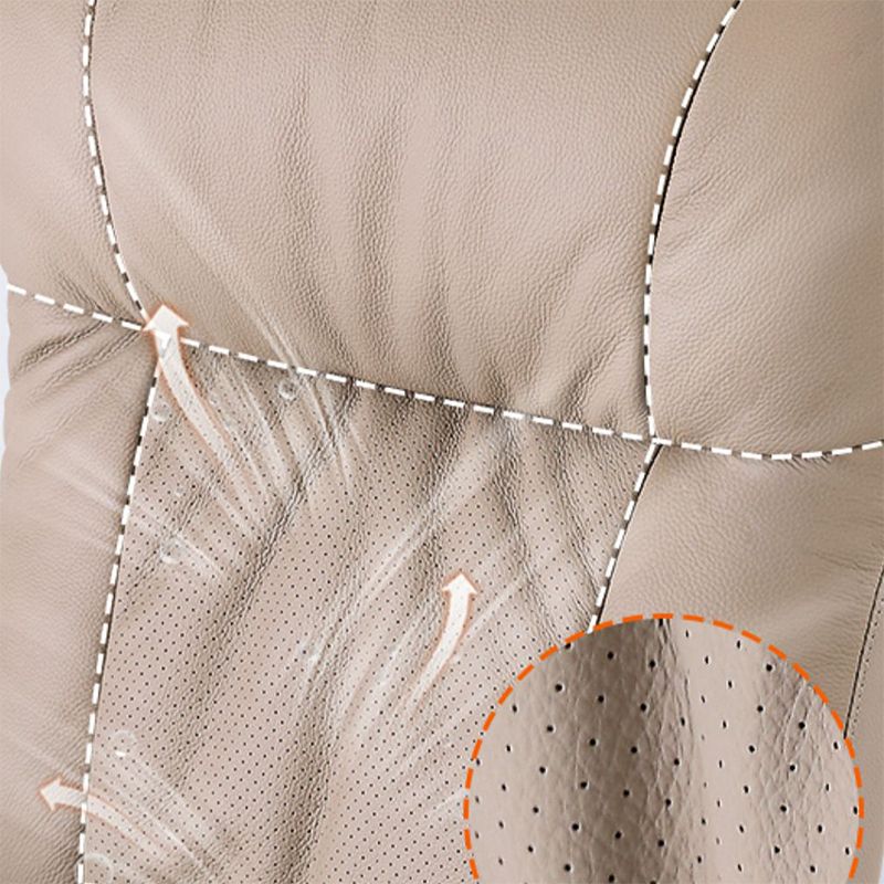 Modern Swivel Chair Adjustable Seat Height Fixed Arms Footrest Office Chair with Wheels Clearhalo 'furn' 'furn_office_chair' 'Furniture' 'Office Chairs' 'Office Furniture' 'office_chair' 1200x1200_446aeb7c-908a-4e35-a63a-ed4eabb2ace8