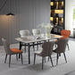 Contemporary 1/4/5/7 Pieces Dining Table and Chairs Leather Dining Chairs Set Clearhalo 'Dining Room Sets' 'Dining Tables & Seating' 'dining_room_set' 'furn' 'furn_dining_room_set' 'Furniture' 'furniture_dining_room_set' 'Kitchen & Dining Furniture' 'kitchen&dining_furn' 'kitchen' 1200x1200_446b04ec-5a64-4478-8c40-286351dc24e6