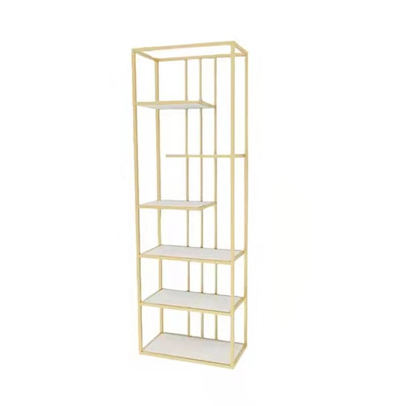Modern Style Bookcase Etagere Metal Open Back Bookshelf for Home Clearhalo 'Bookcases' 'furn' 'furn_bookcases' 'Furniture' 'furniture_bookcases' 'Office Furniture' 1200x1200_446b98e8-ceb3-4291-bb15-0ea6fdf1e117