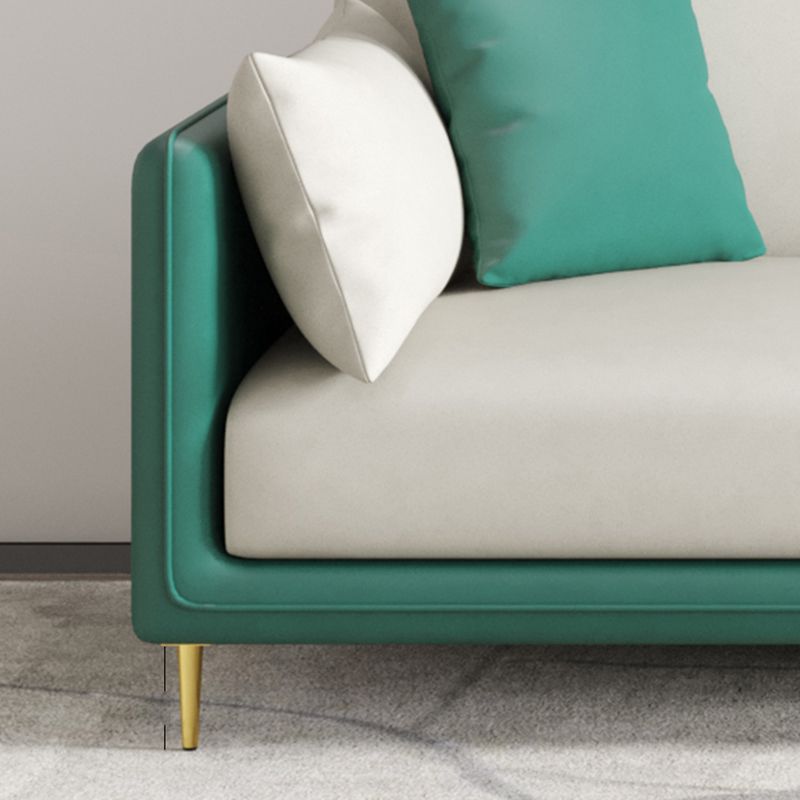 Square Arm Sofa with Sponge Cushion Modern for Living Room, Apartment Clearhalo 'furn' 'furn_sofas' 'Furniture' 'furniture_sofas' 'Living Room Furniture' 'Sofa' 'sofas' 1200x1200_446dcc00-8c13-4c6e-aeed-6a3ecee8c1b9