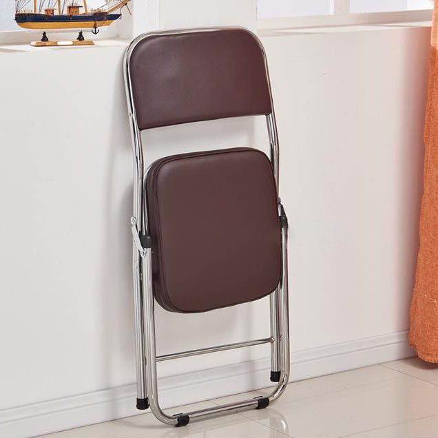 Contemporary Side Chair Metal Home Armless Upholstery Open Back Dining Side Chair Clearhalo ' kitchen&dining_furn' 'Dining Chairs' 'Dining Tables & Seating' 'dining_chair' 'furn' 'furn_dining_chair' 'Furniture' 'furniture_dining_chair' 'Kitchen & Dining Furniture' 'kitchen' 1200x1200_446fb3b4-0f66-4b41-b8b4-a62f625a76aa