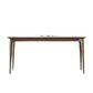 White Stone Top Table Mid-Century Modern Rectangle Table with 4 Wood Legs Clearhalo 'Dining Tables & Seating' 'Dining Tables' 'dining_table' 'furn' 'furn_dining_table' 'Furniture' 'furniture_dining_table' 'Kitchen & Dining Furniture' 'kitchen' 'kitchen_dining_table' 1200x1200_4470fbb7-ac69-4009-82ea-bb3de48f52b6