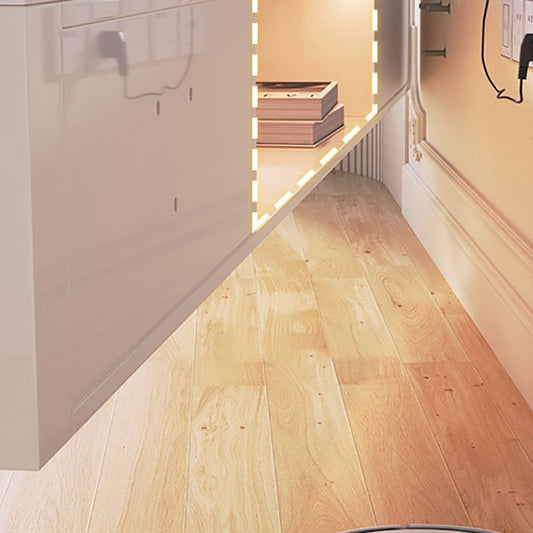 Console multimediale di stoccaggio chiuso in legno con supporto a parete con porta di vetro, 12 "d x 9" h