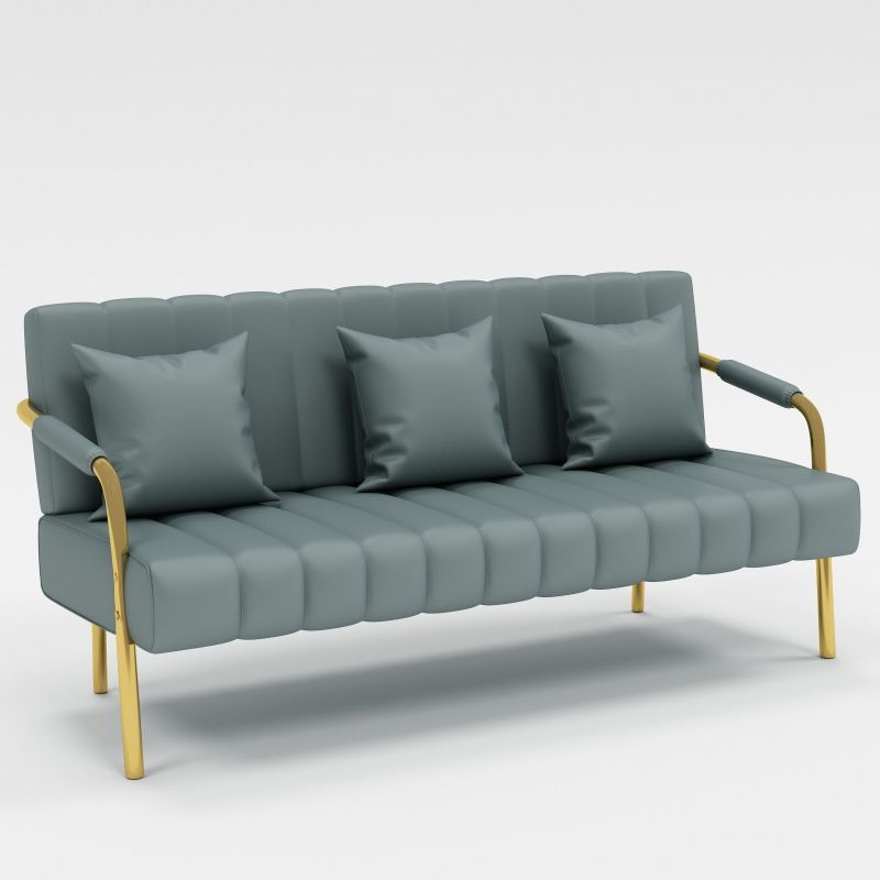 Modern Standard Metal Legs Sofa Macaroon Fabric Sofa for Apartment Clearhalo 'furn' 'furn_sofas' 'Furniture' 'furniture_sofas' 'kitchen' 'kitchen_sofas' 'Living Room Furniture' 'Sofa' 'sofas' 1200x1200_4471a470-7e6c-4a84-b2eb-c80c801dae6f