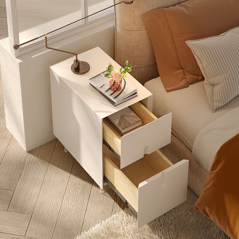Table table de nuit moderne en bois table de chevet de table avec tiroirs