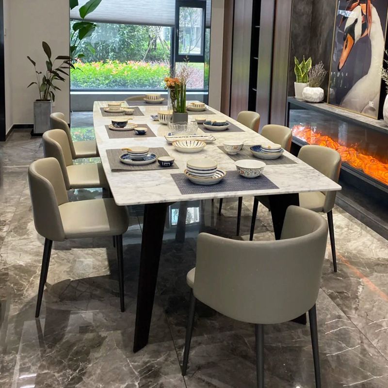 Home Scandinavian Side Chair Parsons Back Metal Upholstered Dining Room Chair Clearhalo ' kitchen&dining_furn' 'Dining Chairs' 'Dining Tables & Seating' 'dining_chair' 'furn' 'furn_dining_chair' 'Furniture' 'furniture_dining_chair' 'Kitchen & Dining Furniture' 'kitchen' 1200x1200_4477123e-1926-4276-b8b8-6fbae46ed88b