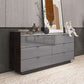 Stone Dresser Classic Glam Storage Borst Dressoir met 2/3/6/5 laden