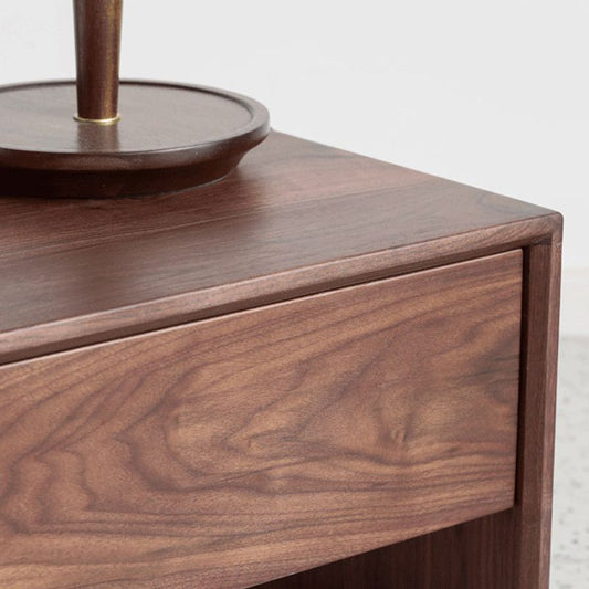 Schubladen umfassten massive Holznachttisch 1 Schubladen am Nachtschrank 15 "h