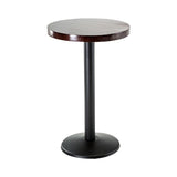 Industrial Round Wood Indoor Bar Dining Table Iron Single Pedestal Bistro Table Clearhalo 'Bar Furniture' 'Bar Tables' 'bar_tables' 'furn' 'furn_bar_tables' 'Furniture' 'furniture_bar_tables' 'Kitchen & Dining Furniture' 'kitchen&dining_furn' 'kitchen' 1200x1200_4478bc69-87df-4d61-a48e-79e742e4b437