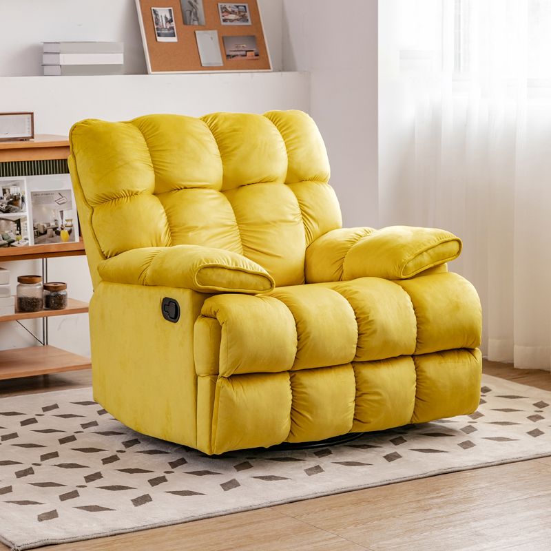 Scandinavian Fabric Standard Recliner Tufted Back Recliner Chair Clearhalo 'Chairs & Seating' 'furn' 'furn_recliners' 'Furniture' 'Living Room Furniture' 'Recliners' 1200x1200_447b60be-a8a3-43e9-b869-8aa6b517a05c