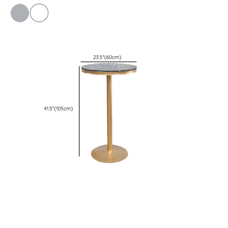 Ensemble de comptoir fixe industriel, ensemble de Table de Bar en Faux marbre, 1/2/3 pièces, pour usage domestique