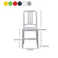 Modern Home Slat Back Side Chair Matte Finish Plastic Dining Chair Clearhalo ' kitchen&dining_furn' 'Dining Chairs' 'Dining Tables & Seating' 'dining_chair' 'furn' 'furn_dining_chair' 'Furniture' 'furniture_dining_chair' 'Kitchen & Dining Furniture' 'kitchen' 1200x1200_447c4b23-e154-4938-81b4-94a12e78b7ff