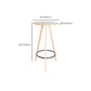 1/3 Pieces Modern Style Solid Wood Round Pub Table with High Stools