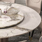 Round Pedestal Dinner Table Traditional Luxury Marble Dining Table for Indoor Clearhalo ' dining_table' 'Dining Tables & Seating' 'Dining Tables' 'furn' 'furn_dining_table' 'Furniture' 'furniture_dining_table' 'Kitchen & Dining Furniture' 'kitchen&dining_furn' 'kitchen' 'kitchen_dining_table' 1200x1200_4483efa7-a8eb-4068-afca-b65ba7d9346e