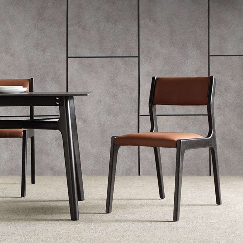 Modern Rectangle Dinette Set 1/4/5/7 Pieces Black Stone Top Indoor Dining Set Clearhalo 'Dining Room Sets' 'Dining Tables & Seating' 'dining_room_set' 'furn' 'furn_dining_room_set' 'Furniture' 'Kitchen & Dining Furniture' 1200x1200_44841fe9-12af-47cb-bb97-75015e08b4c9