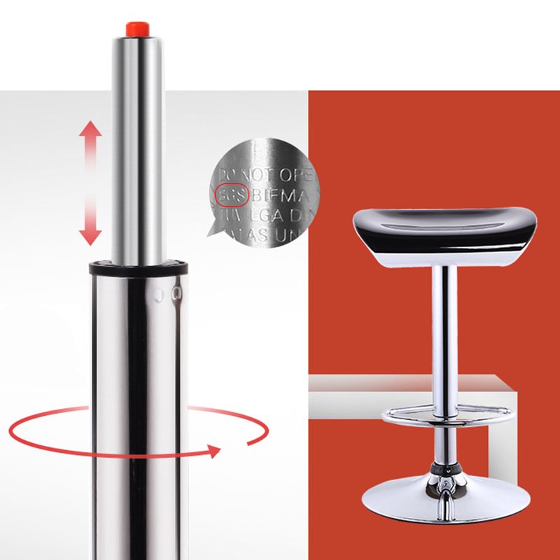 Industrial Style Bar-stool with Adjustable Height Metal Leg for Counter Restaurant,1 Piece Clearhalo 'Bar Furniture' 'Bar Stools' 'bar_stools' 'furniture_bar_stools' 'Kitchen & Dining Furniture' 'kitchen&dining_furn' 'kitchen' 'kitchen_furn' Furniture' 1200x1200_4485fd57-daf2-4b73-bce2-1c040839e86f