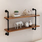 Brown Bookshelf Industrial Style Wall Mounted Bookcase for Home Office Clearhalo 'Bookcases' 'furn' 'furn_bookcases' 'Furniture' 'furniture_bookcases' 'Office Furniture' 1200x1200_44861458-e3a9-46d1-98e2-d2ee63352e63