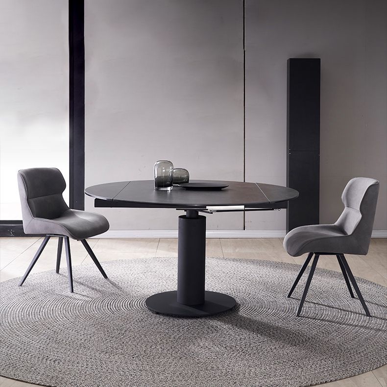 Contemporary Style Arm Leather Dining Chairs Wingback Chair for Kitchen Clearhalo ' kitchen&dining_furn' 'Dining Chairs' 'Dining Tables & Seating' 'dining_chair' 'furn' 'furn_dining_chair' 'Furniture' 'furniture_dining_chair' 'Kitchen & Dining Furniture' 'kitchen' 1200x1200_44864b4b-4e3c-4110-aeaf-645f04f4aad4