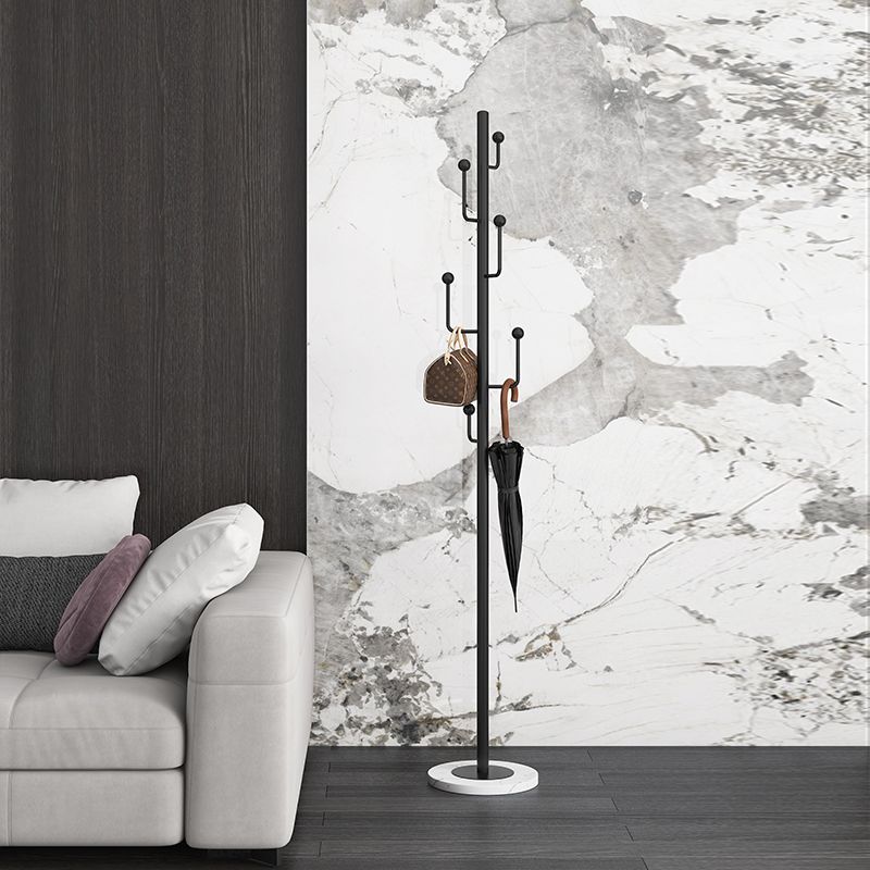 Glam Hall Stand Metal Hooks Included No Distressing Free Standing Rack Metal