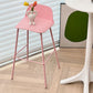 Scandinavia Style Bar-stool Iron Legs with Footrest PP Rectangle Seat for Kitchen Bar Clearhalo 'Bar Furniture' 'Bar Stools' 'bar_stools' 'furn' 'furn_bar_stools' 'furniture_bar_stools' 'Kitchen & Dining Furniture' 'kitchen&dining_furn' 'kitchen' 'kitchen_furn' Furniture' 1200x1200_448d5ce5-a0ee-4be6-9f51-f93146105046