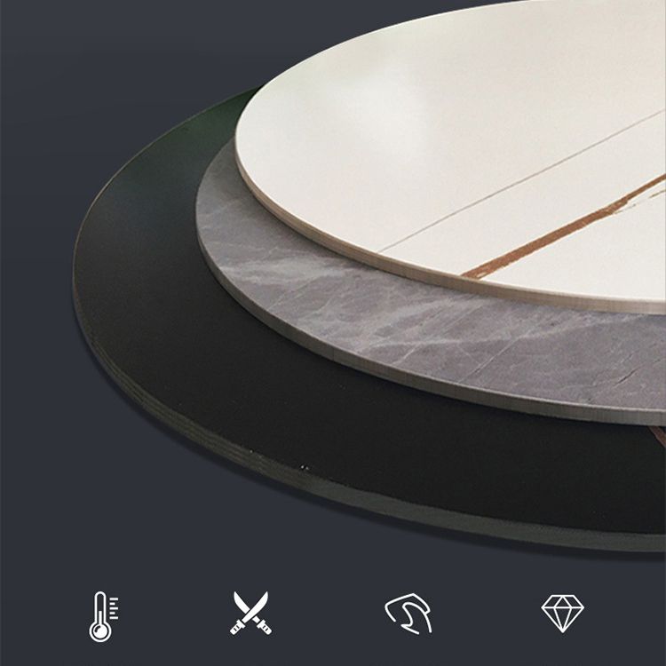 Modern Style 1/2/5/6 Pieces Dining Set Sintered Stone Dining Table with Chairs Clearhalo 'Dining Room Sets' 'Dining Tables & Seating' 'dining_room_set' 'furn' 'furn_dining_room_set' 'Furniture' 'furniture_dining_room_set' 'Kitchen & Dining Furniture' 1200x1200_4490f6a2-a2f9-4da7-8ed4-beca8822ee42