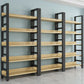 Modern Etagere Mental Bookcase Open Back Bookshelf for Balcony and Living Room Clearhalo 'Bookcases' 'furn' 'furn_bookcases' 'Furniture' 'Office Furniture' 1200x1200_449192ec-4a68-4b18-9ade-5469bd89395e