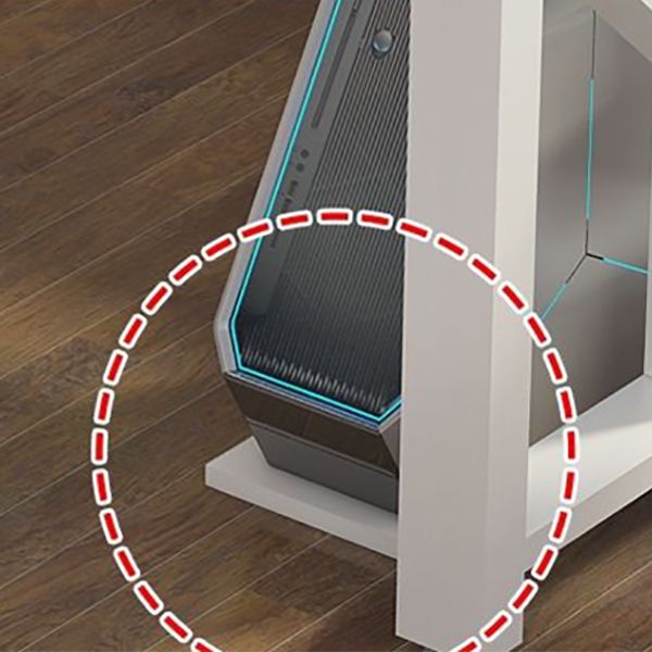 Modern Gaming Desk Antique Finish Wooden Writing Desk with Metal Legs Clearhalo 'furn' 'furn_office_desk' 'Furniture' 'Office Desks' 'Office Furniture' 'office_desk' 1200x1200_4491ea88-a002-49c5-88fc-c07d9e5672e8