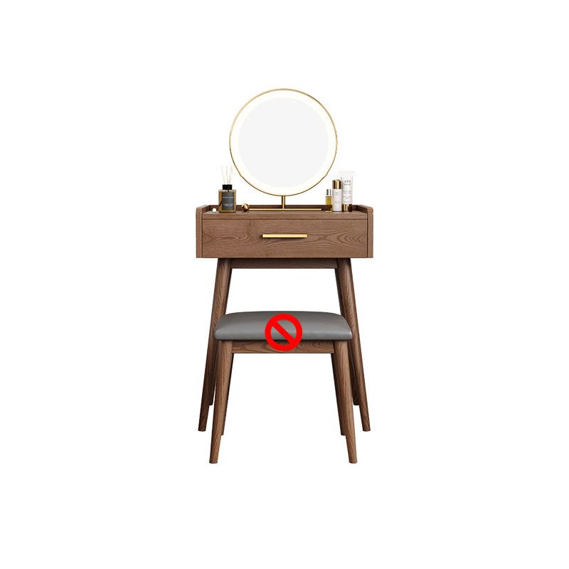 Traditional Wooden Makeup Vanity Set With Drawer for Bedroom Clearhalo 'Bedroom Furniture' 'furn' 'furn_makeup_vanities' 'Furniture' 'Makeup Vanities' 'makeup_vanities' 1200x1200_4492bd2b-40c3-4493-8fa5-7930c9076ac7