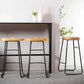 Industrial Style Bar-stool with Sled Round Saddle Seat Counter Stool for Kitchen Clearhalo 'Bar Furniture' 'Bar Stools' 'bar_stools' 'furn' 'furn_bar_stools' 'furniture_bar_stools' 'Kitchen & Dining Furniture' 'kitchen&dining_furn' 'kitchen' 'kitchen_furn' Furniture' 1200x1200_44939635-0e9f-4913-a241-38e63d146cda