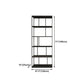 4-Shelf Black Etagere Bookshelf Contemporary Open Iron Frame and Shelf Clearhalo 'Bookcases' 'furn' 'furn_bookcases' 'Furniture' 'furniture_bookcases' 'kitchen' 'kitchen_bookcases' 'Living Room Furniture' 'Office Furniture' 1200x1200_4493cfc7-18f7-45ca-8263-3373d6893807