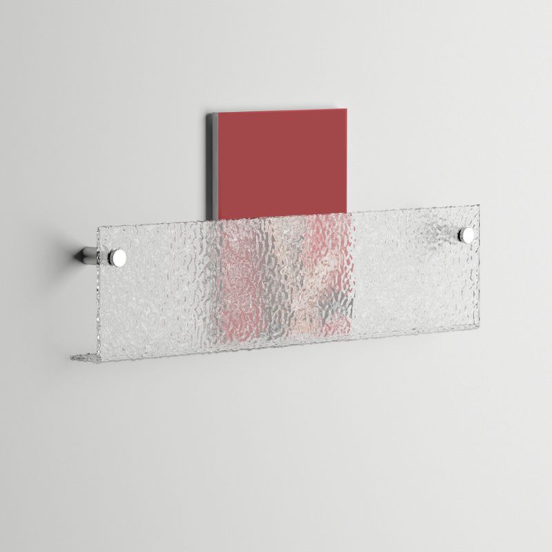 Floating Clear Plastic/Acrylic Bookcase Urban Wall Mounted Shelf Clearhalo 'Bookcases' 'furn' 'furn_bookcases' 'Furniture' 'Office Furniture' 1200x1200_44958efe-b01e-46c4-ba69-91c25a559526