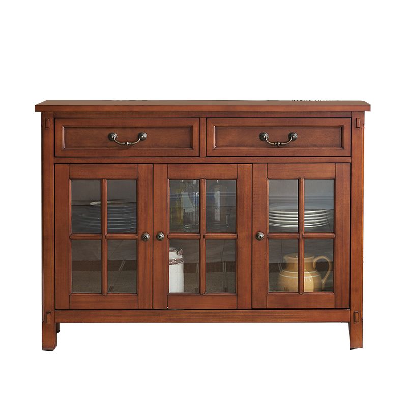 Moderno sideboard in legno buffet 2 cassetti armadi a buffet sideboard